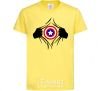 Kids T-shirt Costume Captain America cornsilk фото