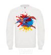 Sweatshirt Superman splash White фото