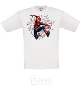 Kids T-shirt Web Spider-Man White фото