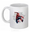 Ceramic mug Web Spider-Man White фото