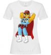 Women's T-shirt Duffman White фото