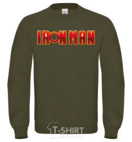 Sweatshirt Ironman logo sand фото