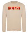 Sweatshirt Ironman logo sand фото