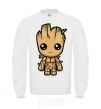 Sweatshirt I'm Groot White фото