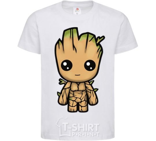 Детская футболка I'm Groot Белый фото