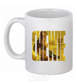 Ceramic mug Chewie White фото