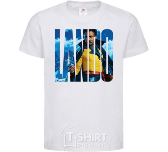 Kids T-shirt Lando White фото