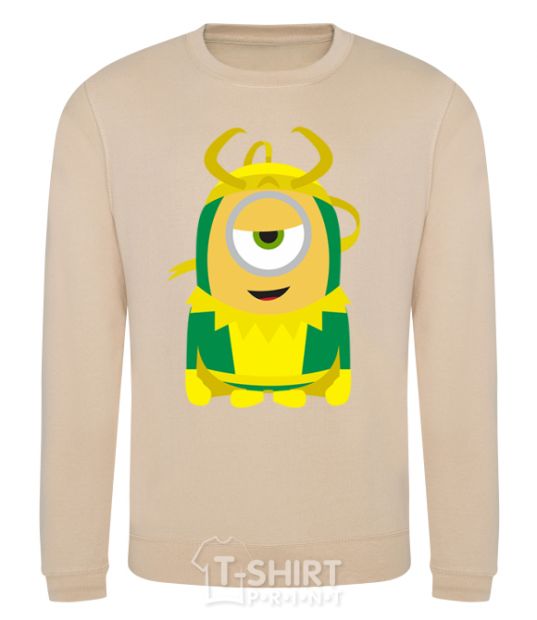 Sweatshirt Loki minion sand фото