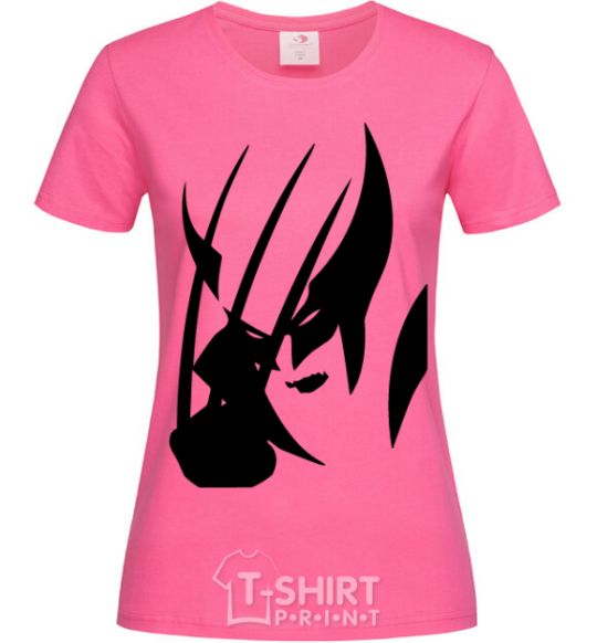 Women's T-shirt Wolverine V.1 heliconia фото