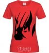 Women's T-shirt Wolverine V.1 red фото