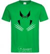 Men's T-Shirt Wolverine claws kelly-green фото