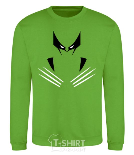 Sweatshirt Wolverine claws orchid-green фото