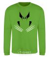 Sweatshirt Wolverine claws orchid-green фото