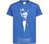 Kids T-shirt Hugh Jackman royal-blue фото