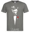 Men's T-Shirt Hugh Jackman dark-grey фото