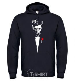 Men`s hoodie Hugh Jackman black фото