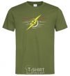 Men's T-Shirt Flash logo lights millennial-khaki фото