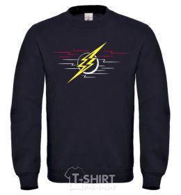 Sweatshirt Flash logo lights black фото