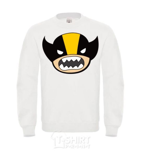 Sweatshirt Fun wolverine White фото