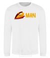 Sweatshirt Man iron White фото