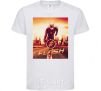 Kids T-shirt The Flash White фото