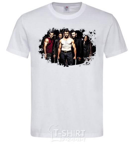Men's T-Shirt Wolverine White фото