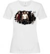 Women's T-shirt Wolverine White фото