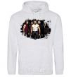 Men`s hoodie Wolverine sport-grey фото