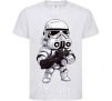 Kids T-shirt Stormtrooper White фото