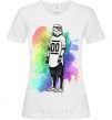 Women's T-shirt Stormtrooper spray White фото