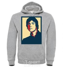 Men`s hoodie Luke sport-grey фото
