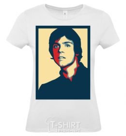 Women's T-shirt Luke White фото