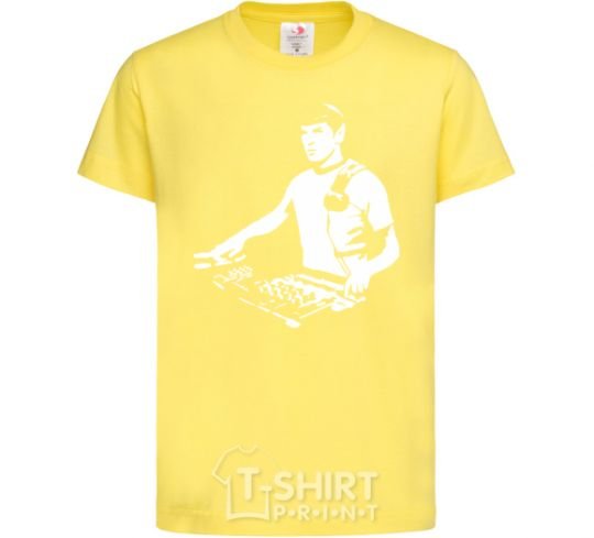 Kids T-shirt Spock DJ cornsilk фото