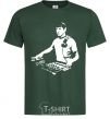 Men's T-Shirt Spock DJ bottle-green фото