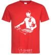 Men's T-Shirt Spock DJ red фото