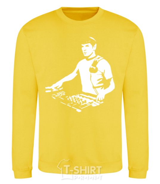 Sweatshirt Spock DJ yellow фото