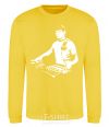 Sweatshirt Spock DJ yellow фото