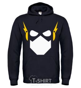 Men`s hoodie Flash minimal black фото