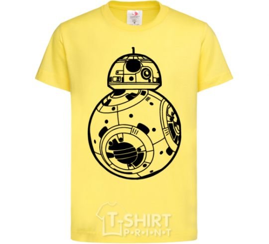 Детская футболка BB-8 black Лимонный фото