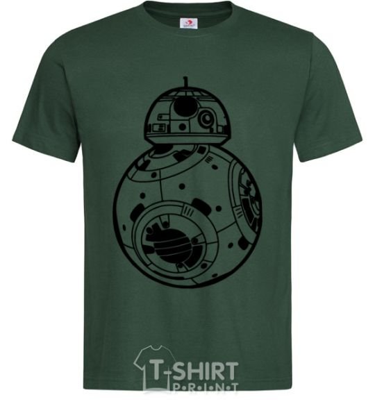 Мужская футболка BB-8 black Темно-зеленый фото