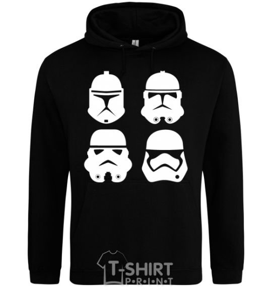 Men`s hoodie Stormtroopers evolution black фото