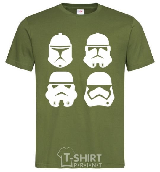 Men's T-Shirt Stormtroopers evolution millennial-khaki фото