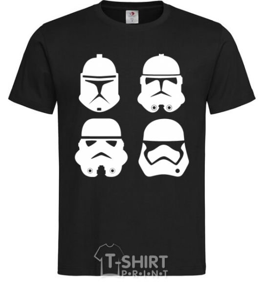 Men's T-Shirt Stormtroopers evolution black фото