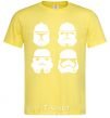 Men's T-Shirt Stormtroopers evolution cornsilk фото
