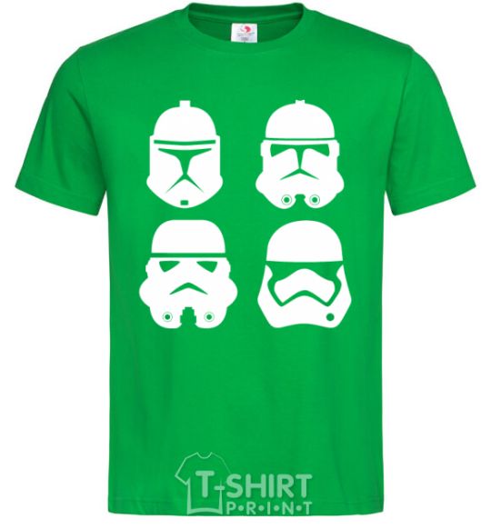 Men's T-Shirt Stormtroopers evolution kelly-green фото