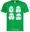 Men's T-Shirt Stormtroopers evolution kelly-green фото