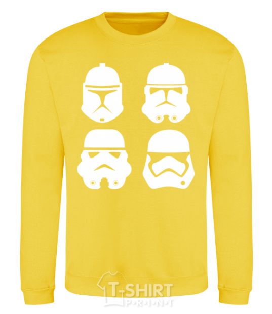 Sweatshirt Stormtroopers evolution yellow фото