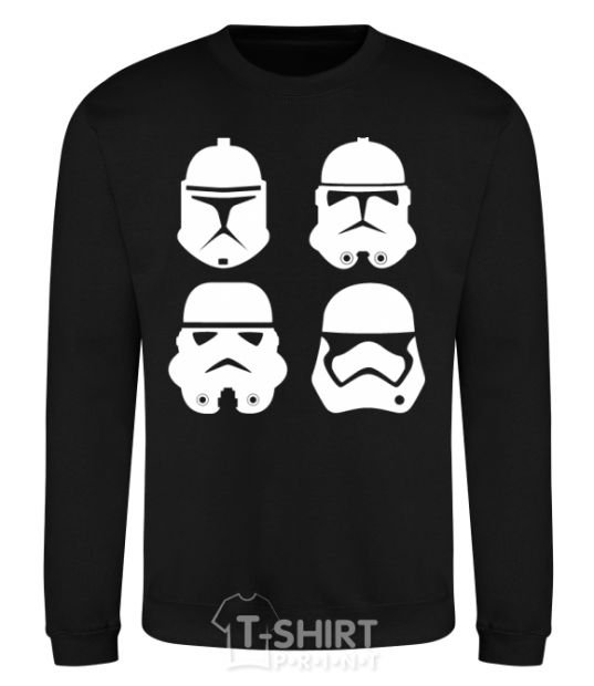 Sweatshirt Stormtroopers evolution black фото