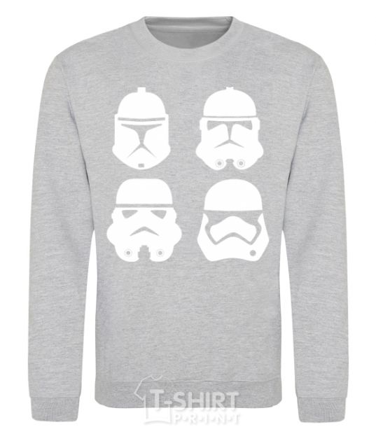 Sweatshirt Stormtroopers evolution sport-grey фото