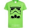 Kids T-shirt Stormtrooper face orchid-green фото